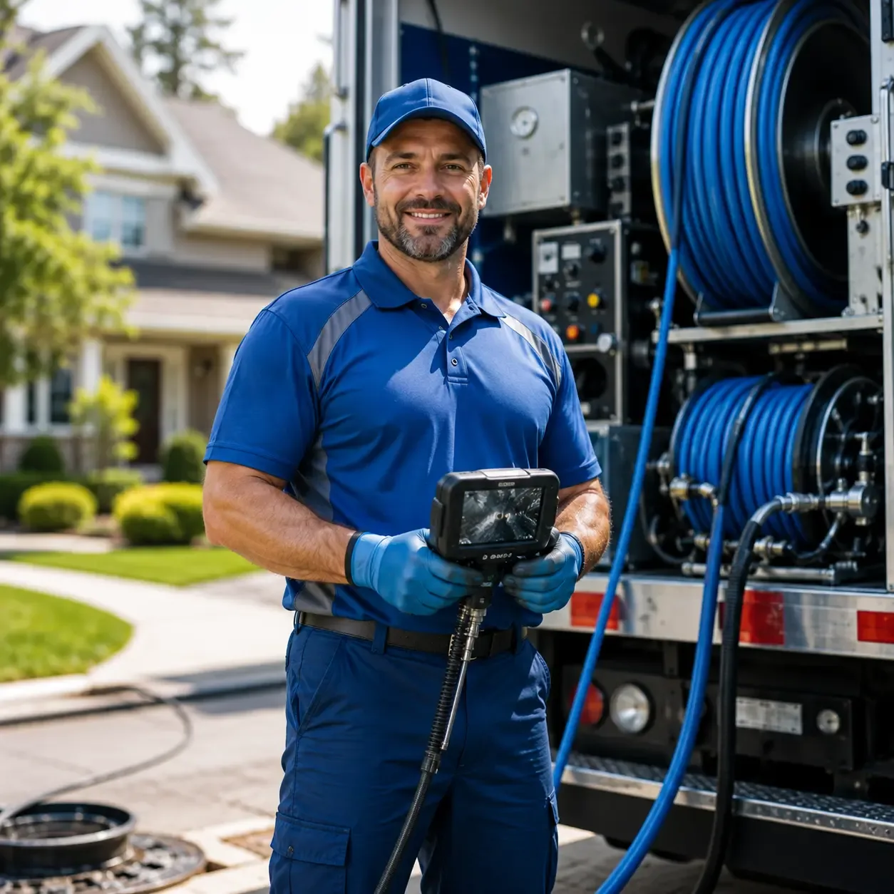 Local outdoor drain cleaning specialists in Nichols, IA
